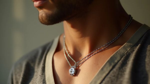 Sautoir homme : le bijou long qui affirme le style masculin