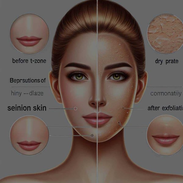 Quelle est l'importance de l'exfoliation pour les peaux mixtes?