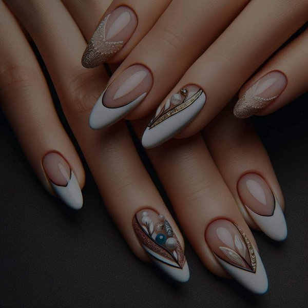 Comment réaliser une french manucure revisitée moderne et originale?