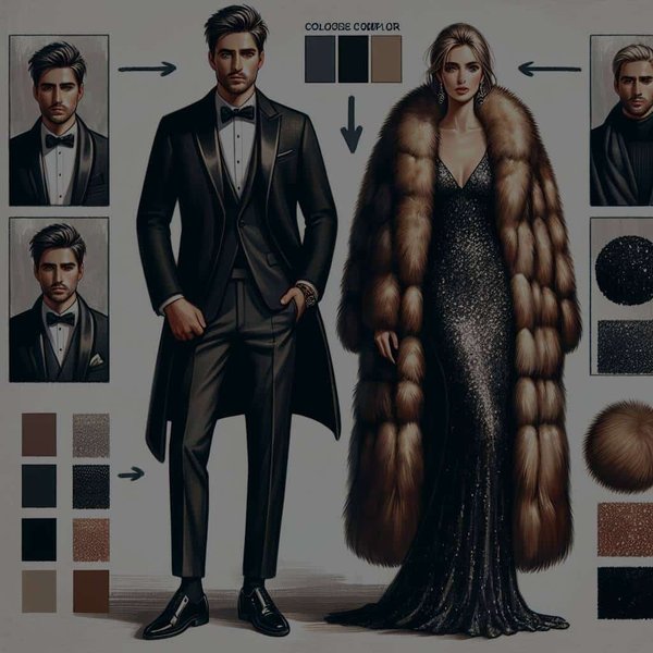 Comment marier des tenues de soirées avec des manteaux d'hiver pour un look harmonieux ?
