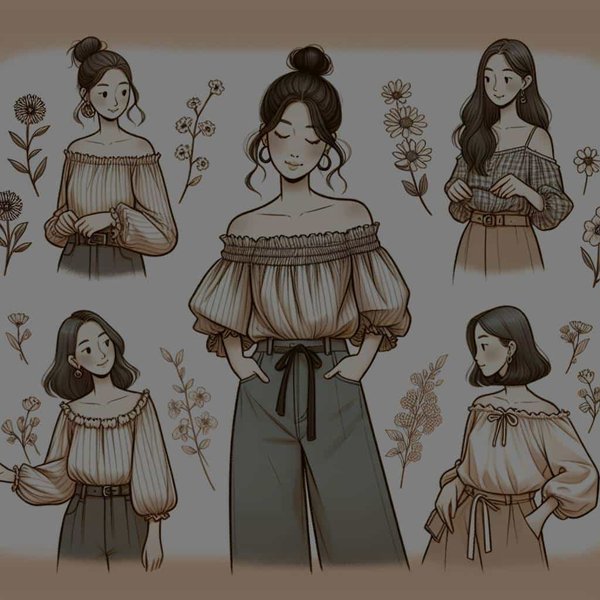 Quelles stratégies pour porter des hauts à épaules dénudées sans se sentir inconfortable ?