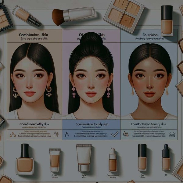Comment choisir un fond de teint pour les peaux mixtes à grasses ?